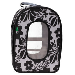 A&E CAGE COMPANY 001376 Happy Beaks Soft Sided Travel Bird Carrier Black
