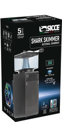 Sicce Shark Nano Protein Skimmer 150 up to 40 Gallon Saltwater Aquariums | Ultra Quiet Pump, Adjustable, Compact, Small Aquarium Marine Reef Tank