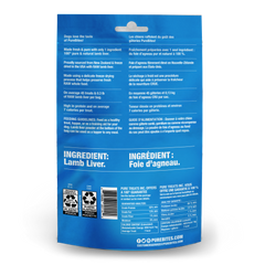 Freeze Dried Dog Treats, Lamb Liver