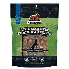 Redbarn Pet Products All-Natural Air Dried Beef Training Treats for Puppies & Dogs – Grain-Free Single Protein Rewards Made in USA for Small, Medium, & Large Breeds