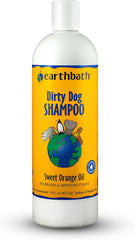 Earthbath, Sweet Orange Dirty Dog Shampoo - Cruelty Free Dog Shampoo and Conditioner, Made in USA, Gentle Dog Wash, Best Puppy Shampoo & Puppy Supplies