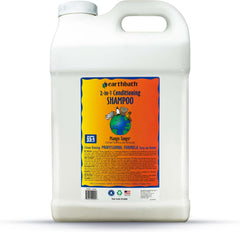 Earthbath 2-in-1 Conditioning Dog Shampoo- Gentle Shampoo and Conditioner for Smelly Dogs, Dog Wash in Bulk, Softens and Detangles, Use for Pet Grooming, Dilutes 33:1- Mango Tango