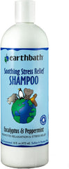 Earthbath Soothing Stress Relief Shampoo for Pets, Eucalyptus & Peppermint, 16oz – Dog Shampoo for Stress Relief – Made in USA