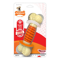 Nylabone Dental Pro Action Bone Dog Chew Toy, Bacon