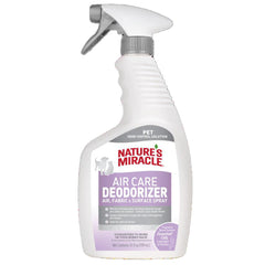 Nature’s Miracle Air Care Deodorizer Air, Fabric and Surface Spray, 24 Ounces, Pet Odor Eliminator