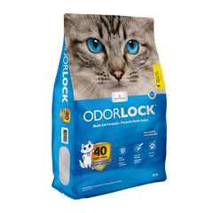 Intersand - OdourLock Unscented Ultra Premium Cat Litter - Blocks Ammonia for 40 Days, Quick Absorption, Dust-Free, Extra-Hard Clumping, Multi-Cat Friendly, Made in Canada, Easy Maintenance