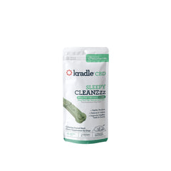 Kradle CBD Sleepy CLEANZzz Chew Hard Dental Chews, Mint