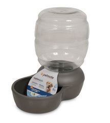 Petmate Replendish Automatic Gravity Waterer for Cats and Dogs, BPA-Free, No Batteries Required, Includes Charcoal Filter