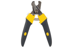 JW® Gripsoft® Deluxe Nail Clipper Gray/Yellow Color