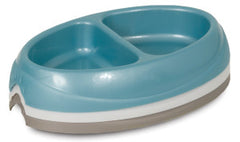 Petmate Double Dish Ultra-Light Microban Pet Dish