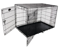 Petmate 2-Door Training Retreats Wire Kennel for Dogs