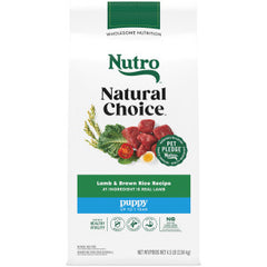 Nutro Natural Choice Puppy Dry Dog Food, Lamb and Brown Rice Recipe