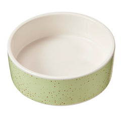 SPOT Speckled Stoneware- Round Ceramic Food/Water Bowl for Pets, Dishwasher Safe, Ideal for Small Dogs, Cats, Reptiles, Large Birds