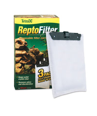 TetraFauna ReptoFilter Filter Cartridges 3 Count, Filter Cartridge Refills