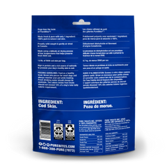 PureBites Cod Jerky Dog Treats, 1 Ingredient, Made in Canada