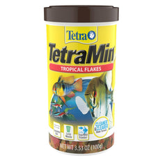 TETTT TetraMin Tropical Flakes, Nutritionally Balanced Fish Food