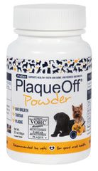 NaturVet ProDen PlaqueOff Powder for Pets - Cat & Dog Breath Freshener - Plaque & Tartar Remover for Pet Oral Care