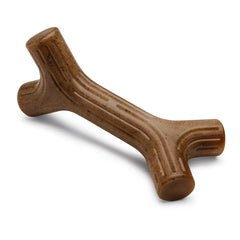 Benebone Bacon Stick Real Wood Durable Dog Chew Toy, Made in USA
