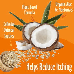 Earthbath Oatmeal and Aloe Dog Shampoo- Oatmeal Shampoo for Smelly Dogs, Dog Wash in Bulk, Helps Itchiness and Dry Skin, Shampoo for Pet Grooming, Dilutes 33:1- Vanilla and Almond