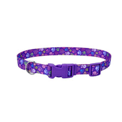 Coastal Pet Styles Adjustable Dog Collar - Stylish Patterned Fabrics - Snap-Lock Buckle - Adjustable Dog Collar - For Small, Medium or Large Dogs - Special Paws
