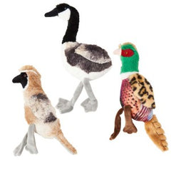 SPOT Bird Calls Plush Dog Toy with Realistic Bird Sound – 12" Sound Chip Toy for Dogs, One of Three Assorted Styles, Engaging Indoor Play for All Breeds
