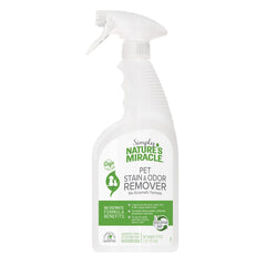 Nature's Miracle Simply Pet Stain and Odor Remover, Made with 86% Plant-Derived Surfactants