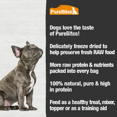 Freeze Dried Dog Treats, Duck Liver
