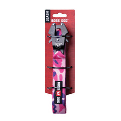 Boss Dog Tactical Leash, Pink Camo