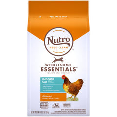 Nutro Wholesome Essentials Indoor Dry Cat Food, Chicken & Brown Rice Recipe