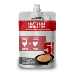 PureBites+ Heart & Eyes Squeezables for Cats, only 5 Ingredients