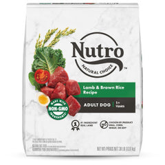 Nutro Natural Choice Adult Dry Dog Food, Lamb and Brown Rice Recipe