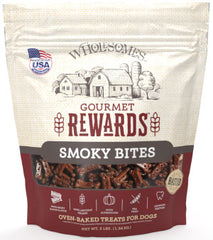 Wholesomes Gourmet Rewards Biscuit Dog Treats Smoky Bites