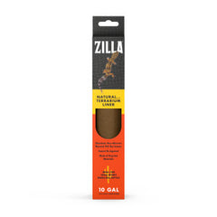 Zilla Reptile Terrarium Bedding Substrate Floor Liner, Brown