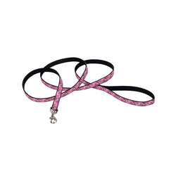 Coastal Pet Ribbon Dog Leash - Contemporary Stylish Look - Durable Fade-Resistant Nylon Material - Perfect for Dogs, 5/8" x 06'