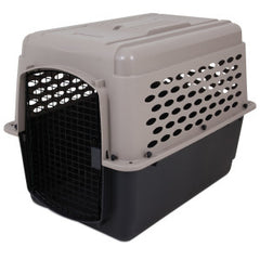 Petmate Vari Dog Kennel - Portable Crate for Pets - Airline-Friendly Pet Carrier - Durable Plastic Shell - For Home and Travel - Made in USA