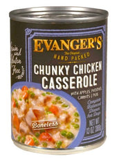 Evanger's Evanger's Chunk Chicken Casserole Dog 12/13.2Oz Cans 13.2 oz cans / case of 12 Canned Food