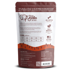 Beg & Barker Pork Chips for Dogs - Single Ingredient Dog Treats Made for Large & Small Dogs Protein Human Grade Dog Treats Made from Real Meat Beef, Made in USA