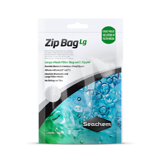 Seachem® Zip Bag™ Large-Mesh Filter Bag with Zipper