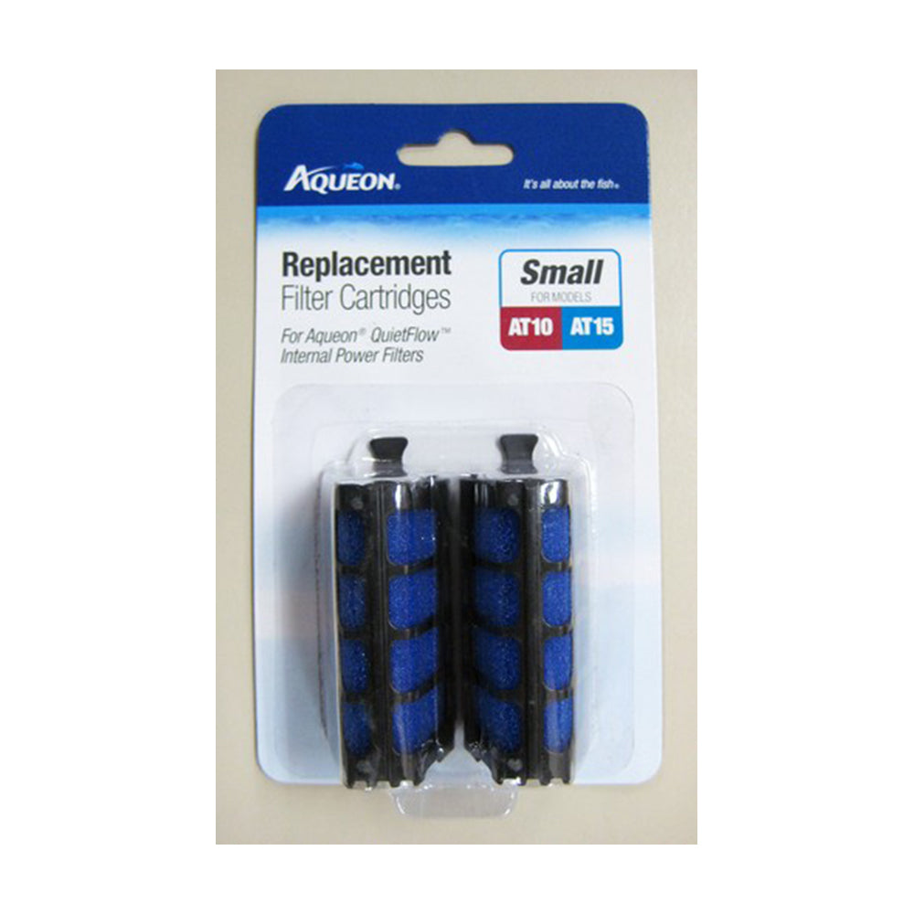 Aqueon® AT10/AT15 Replacement Internal Filter Cartridge Small X 2 Count
