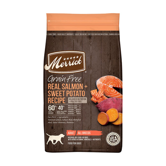 Merrick® Grain Free Real Salmon & Sweet Potato Recipe Dog Food 22 Lbs