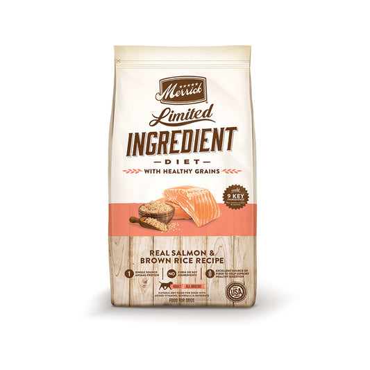 Merrick® Limited Ingredient Diet Real Salmon & Brown Rice Recipe Dry Dog Food 22 Lbs