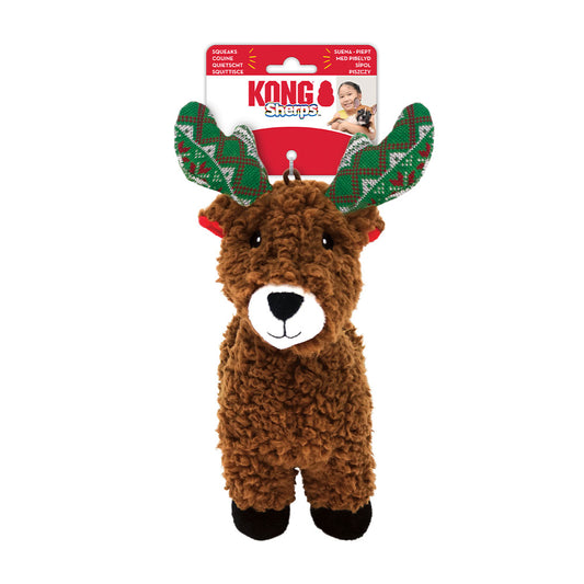 Kong® Holiday Sherps™ Reindeer Medium Dog Toy