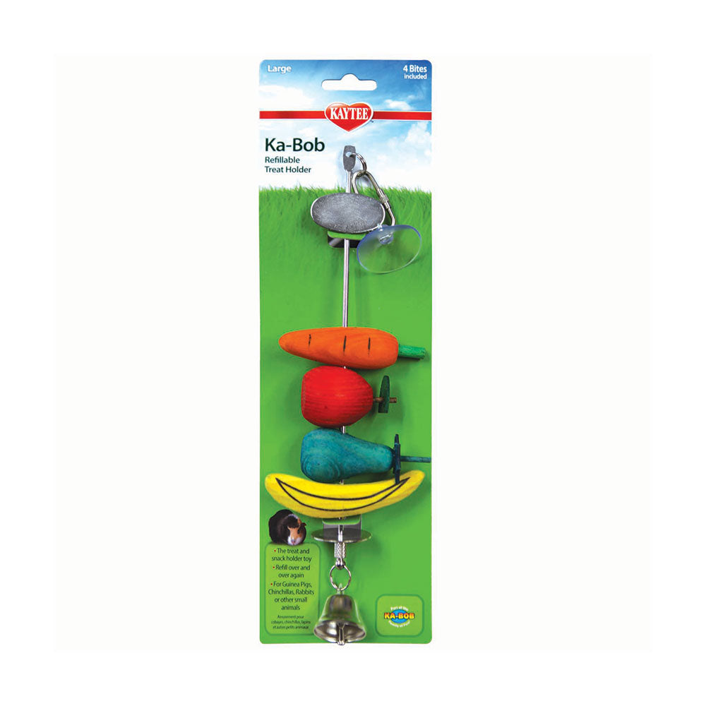 Kaytee® Ka-Bob Chews Dispenser for Small Animal Multicolor Large