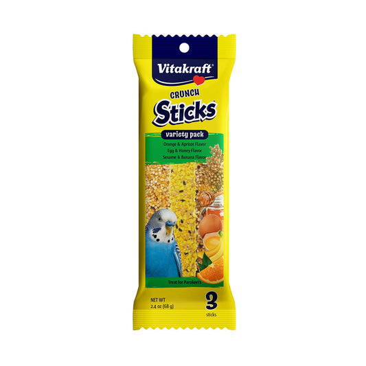 Vitakraft Crunch Sticks Variety Pack for Parakeets