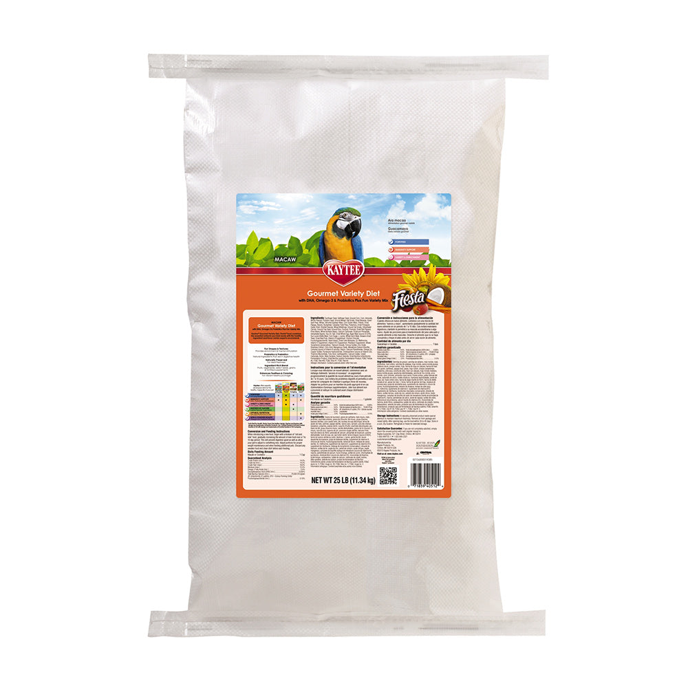 Kaytee® Fiesta® Macaw Food 25 Lbs