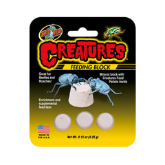 Zoo Med Creatures™ Feeding Block 3/Pack