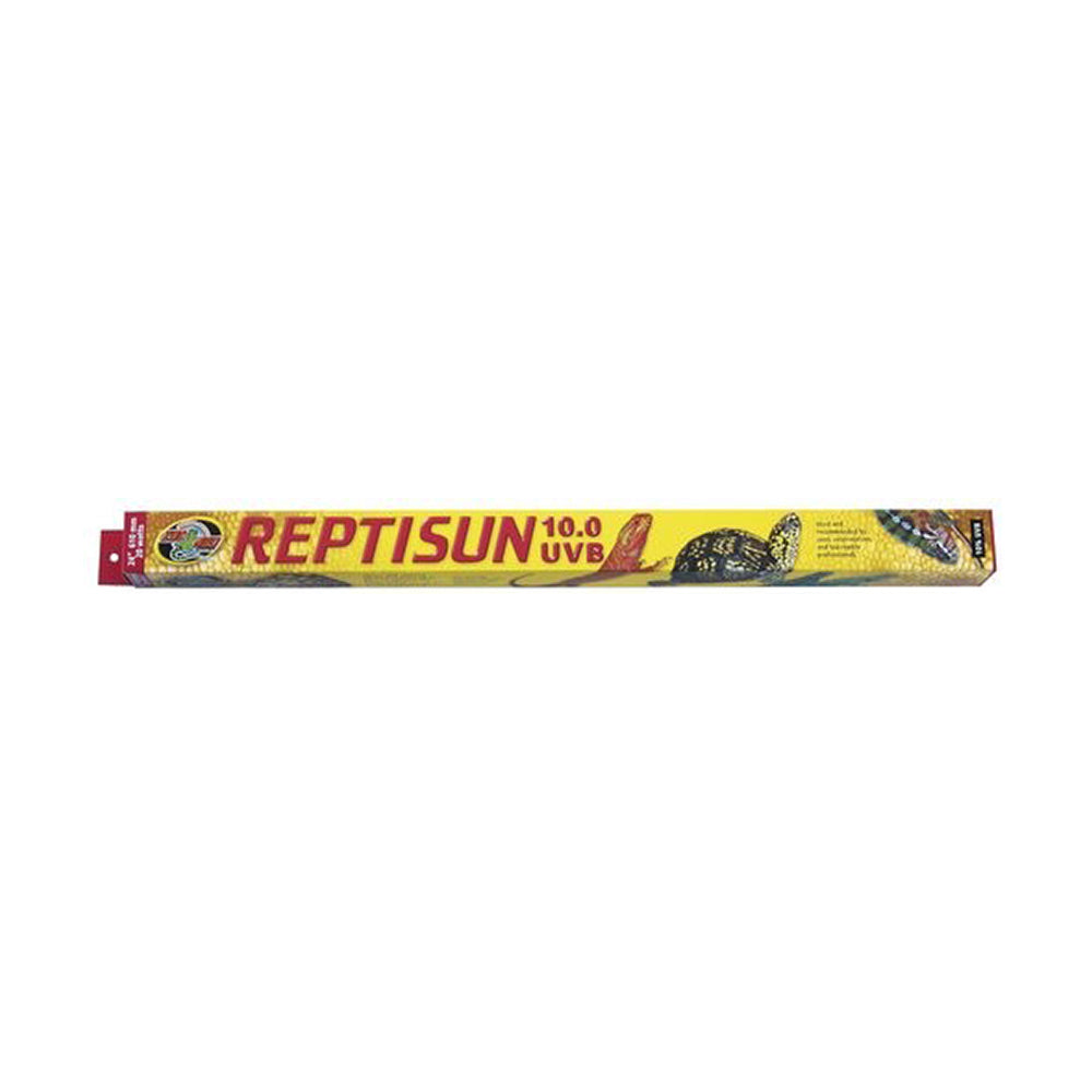 Zoo Med Laboratories ReptiSun® T8 10.0 UVB 25 Watt Reptiles Fluorescent Lamp 36 Inch