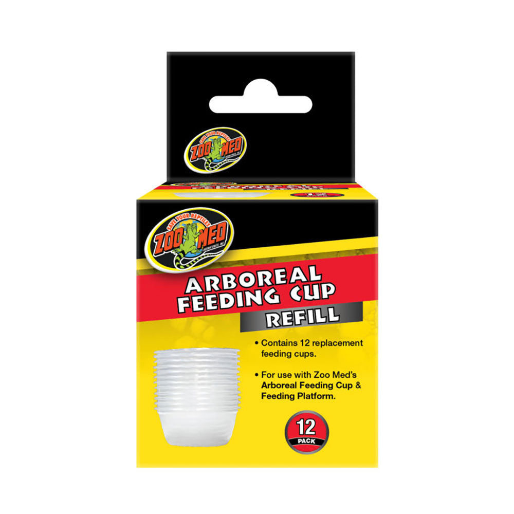 Zoo Med Arboreal Feeding Cup Refills 12 Count