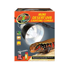 Zoo Med Laboratories Mini Desert Umbi Lighting Combo