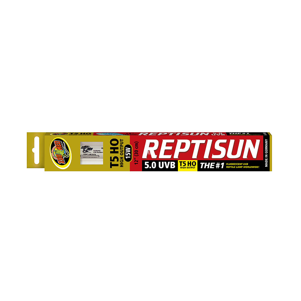 Zoo Med Laboratories Reptisun® 5.0 UVB T5 High Output Linear Lamp 12 Inch